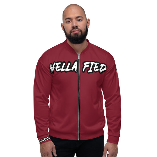 Hellafied Bomber Jacket (Red)